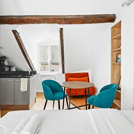 Avec Vue Extraordinaire - Marais Apartmán Paříž